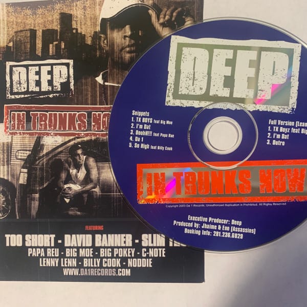 Deep (11) - In Trunks Now (Sampler Mixed)