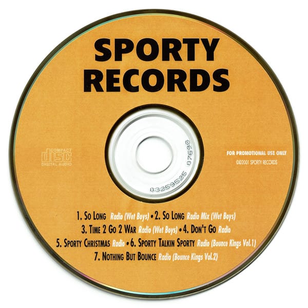 Wet Boys, Sporty-T - Sporty Records
